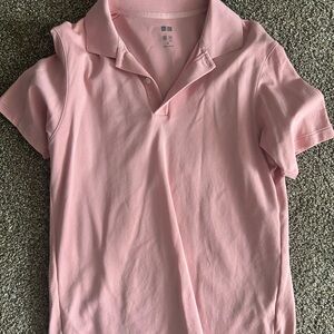 Uniqlo Light Pink Polo Shirt